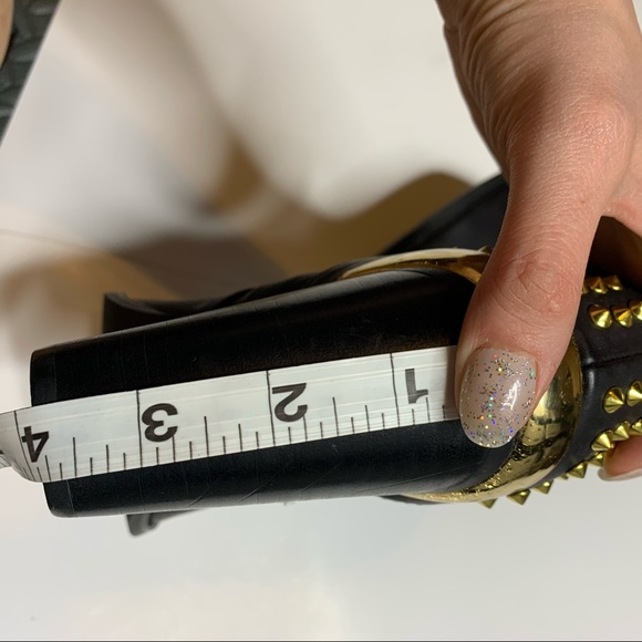 Matisse Kira Studded Gold Ankle Boots - Picture 8 of 8